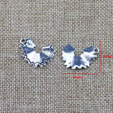 10 Pieces 20*25mm Antique Silver Color Pencil Shavings Charms Pendant Accessory For DIY Jewelry Making