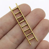 10pcs 51x10mm 3 Colors Antique Gold Antique Silver Color Antique Bronze Ladders Pendant Charms For Jewelry Making