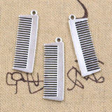 10pcs Charms Comb 32x10mm Antique Silver Color Pendants Making DIY Handmade Tibetan Finding Jewelry