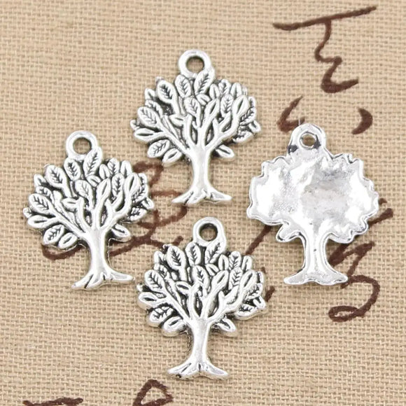20pcs Charms Life Tree 22x17mm Antique Making Pendant fit,Vintage Tibetan Bronze Silver color,DIY Handmade Jewelry EF4663