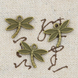 15pcs Charms Dragonfly 18x14mm Antique Making Pendant fit,Vintage Tibetan Bronze Silver color,DIY Handmade Jewelry