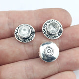 20 Pieces/Lot 7mm*14mm Antique Silver Plated Coffee Cup Charms Diy Charms Wholesale