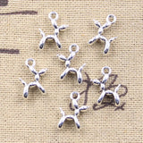 20pcs Charms Balloon dog 13x12x4mm Antique Silver Color Pendants Making DIY Handmade Tibetan Finding Jewelry