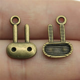 20pcs/lot  Charms Rabbit 18*14mm Pendants For Jewelry Making Antique Silver Plated Antique Bronze Color Jewelry Findings