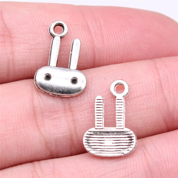 20pcs/lot  Charms Rabbit 18*14mm Pendants For Jewelry Making Antique Silver Plated Antique Bronze Color Jewelry Findings