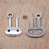 20pcs/lot  Charms Rabbit 18*14mm Pendants For Jewelry Making Antique Silver Plated Antique Bronze Color Jewelry Findings