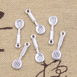 30pcs Charms Kitchen Cooking Spatula 18x5mm Antique Silver Color Pendants Making DIY Handmade Tibetan Finding Jewelry