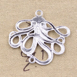 3pcs Charms Octopus 48x45mm Antique Making Pendant fit,Vintage Tibetan Bronze,DIY Handmade Jewelry