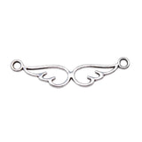 40pcs/lot 28x5mm Angel Wings Charms Connector Jewelry Making For Bracelet Making Necklace Making