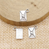 40pcs/lot Charms Love Letter 9*12mmAntique Silver Color   Pendant DIY Metal Jewelry Making ef4772