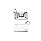 40pcs/lot Charms Love Letter 9*12mmAntique Silver Color   Pendant DIY Metal Jewelry Making ef4772