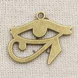 5pcs Charms Ancient Egypt Eye Of Horus 33x27mm Antique Making Pendant fit,Vintage Tibetan Bronze,DIY Handmade Jewelry