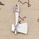 5pcs Charms Axe Ax 41x21mm Antique Silver Color Pendants Making DIY Handmade Tibetan Finding Jewelry