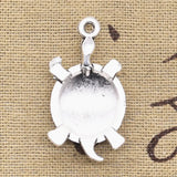 5pcs Charms Tortoise Turtle Sea 34x18mm Antique Tibetan Bronze Pendant Findings Accessories DIY Vintage Choker Jewelry EF0577