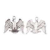 5pcs 19x20mm Eagle Charms Pendant For Jewelry Making Antique Silver Color Alloy Jewelry Accessories EF4006