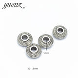 10Pcs 45 Style Owl Tortoise Buddha Lord Small Hole Bead Animal Flowers Charms For DIY Necklace Bracelets Jewelry Handmade Making