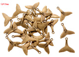 30pcs Charms metal Whale tail ,Antique Making pendant fit,Vintage Tibetan Silver,jewelry DIY bracelet necklace D703