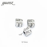 10Pcs 45 Style Owl Tortoise Buddha Lord Small Hole Bead Animal Flowers Charms For DIY Necklace Bracelets Jewelry Handmade Making
