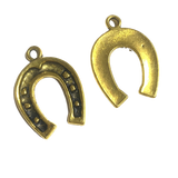 5pcs 38*27MM  tibetan silver Alloy Charm U Shape Big horse shoe Pendant H1318