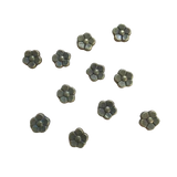 100pcs copper-tone plum flower spacer beads H1890