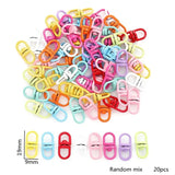 Multi-colors Mixed Alloy Open Rings Lobster Clasp Hooks Ball Chains DIY Jewelry Making Findings