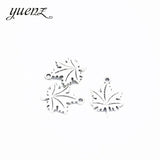 20pcs Antique silver color metal alloy Maple leaf Necklace Charms Pendant DIY Jewelry Making Handcrafted Accessories Q342