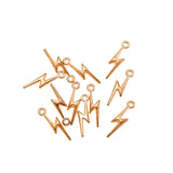 40pcs New Product Antique silver color lightning Charms Pendant Jewelry Metal Alloy Jewelry Marking 20*5mm L108