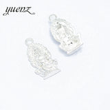 10pcs Antique silver color Charms  Elephant God Plated Pendants  Jewelry Making DIY Handmade Craft 27*13mm T23