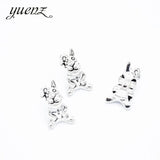10Pcs 45 Style Owl Tortoise Buddha Lord Small Hole Bead Animal Flowers Charms For DIY Necklace Bracelets Jewelry Handmade Making