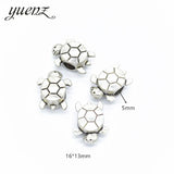 10Pcs 45 Style Owl Tortoise Buddha Lord Small Hole Bead Animal Flowers Charms For DIY Necklace Bracelets Jewelry Handmade Making