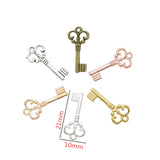 75 pcs/lot  Alloy Charms Pendant  key silver plated 21*10 mm Jewelry Making DIY Charms Handmade Crafts 34179B