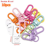Multi-colors Mixed Alloy Open Rings Lobster Clasp Hooks Ball Chains DIY Jewelry Making Findings