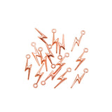 40pcs New Product Antique silver color lightning Charms Pendant Jewelry Metal Alloy Jewelry Marking 20*5mm L108