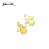 20pcs Charms Angel Metal Pendant Charms For Necklace Bracelet DIY Jewelry Accessories Crafts Pendant 19*14mm I216