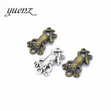 10 pcs 2 color Antique Sliver animal frog Charm fit for Bracelets Necklace DIY Metal Jewelry 22*13mm D740