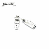10pcs Bronze Tibetan Silver Plated Charms 22x8mm Jewelry Making Pendant Accessories for DIY Crafts