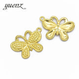 10pcs Antique silver color Metal butterfly Charms Retro DIY Fashion Handmade Pendant Charms for Jewerly Making 29*20mmD290