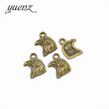 30pcs Eagle Charms Pendants Fit necklace Jewelry Making 13*10mm D540