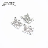 10 pcs Metal Suitcase Charms Pendants for Jewelry Making DIY Handmade 13*17mm J307