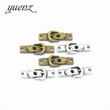 20 pcs Metal belt Charms Pendants Antique Jewelry Making DIY Handmade Craft 24*9mm J303