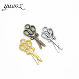 20pcs Antique Silver color Scissors Charm For Jewelry Making Handmade Crafts 28*12mm J187