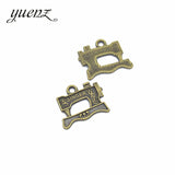 10pcs Bronze Tibetan Silver Plated Sewing machine Charms Pendant Jewelry Making Accessories DIY Crafts 22*19mm J218