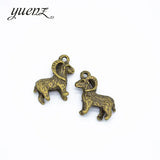 10pcs Ram Pendant Charms fit Charm Bracelets & Necklaces jewelry 22*15mm D9234