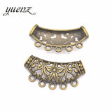 10pcs Antique Silver color Necklace Findings Metal Charm Pendants Jewelry Making DIY Charms Handmade G104