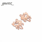 20pcs Horse Charms Antique Silver color Pendant fit Making Bracelets Jewelry Findings DIY Accessories 20*15mm D954