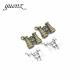 10pcs Antique silver Plated Zinc Alloy Necklaces Pendants telescope Charms Diy Handmade Jewelry Findings 15*15mm J223