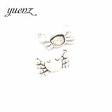 10pcs 3 color Antique Sliver animal crab Charm DIY metal charms for jewelry making 24*14mm D719