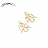 20pcs Antique Silver color Angel Charm Metal Charms Necklace Jewelry Diy Jewelry Findings Handmade Craft 20*16mm I206