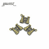 10pcs Antique silver Plated Zinc Alloy Necklaces Pendants telescope Charms Diy Handmade Jewelry Findings 15*15mm J223