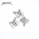 10pcs Antique silver Plated Zinc Alloy Necklaces Pendants telescope Charms Diy Handmade Jewelry Findings 15*15mm J223